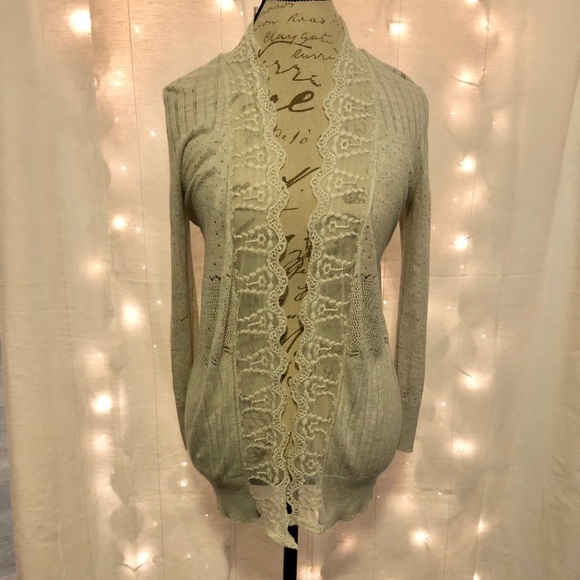 American Rag Sweaters - 1[American Rag] Lace cardigan